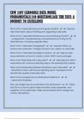 CDW 110V CABOODLE DATA MODEL FUNDAMENTALS&vert;110 QUESTIONS WITH ANSWERS&vert;ACE THE TEST&colon; A JOURNEY TO EXCELLENCE