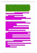 Test Bank Complete_ Fundamentals Of Nursing: The Art And Science Of Person-Centered Care 10th, North American Edition (2022) By Carol R. Taylor, Pamela B Lynn & Jennifer L Bartlett All Chapters 1-46| Newest| Complete Questions and Correct Answers & Explan
