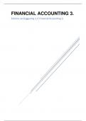 Jaarverslaggeving/Financial Accounting 3. Een complete samenvatting!