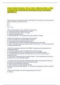 2024&vert;25 FIREFIGHTER 1 FINAL TEST&comma; FIREFIGHTER 1&comma; FIRE 1 TEST BANK &vert; QUESTIONS WITH DETAILED ANSWERS &vert; GRADED A&plus;