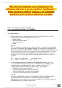 Test Bank for Maternal Child Nursing Care&comma; 7th Edition &lpar;Perry&comma; 2024&rpar;&comma; Chapter 1-50 &vert; All Chapters
