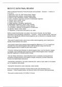 BIO311C SATA FINAL REVIEW Q&A 2024