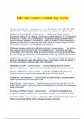 MIE 305 Bundled Exam verified and updated&period;