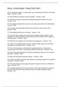 POUL 1010E EXAM 1 PRACTICE TEST