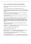 POUL 1010E EXAM 2 - PRACTICE EXAM