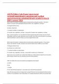 AICPA Ethics Code Exam &vert; most recent version&vert;Comprehensive questions and verified answers&sol;accurate solutions&vert;Already graded A&plus;&vert;Get it 100&percnt; correct&period; 2024