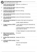 CCT CERTIFICATION EXAM STUDY GUIDE 162 QUESTIONS WITH ALL CORRECT ANSWERS&excl;&excl;