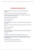 RASMUSSEN PHARM EXAM