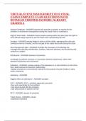 VIRTUAL EVENT MANAGEMENT TEST FINAL EXAM COMPLETE EXAM QUESTIONS WITH DETAILED VERIFIED ANSWERS