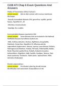C228 ATI Chap 6 Exam Questions And Answers 