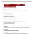 MCN 374 Exam 1 -with 100&percnt; verified solutions-2024- 2025&period;