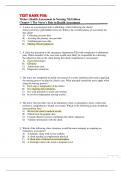 Test Bank - Health Assessment in Nursing&comma; 7th Edition &lpar;Weber&comma; 2022&rpar;&comma; Chapter 1-34 &vert; All Chapters