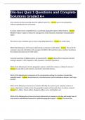 Glo-bus Quiz 1 Questions and Complete Solutions Graded A&plus;