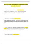 MNG3702 Exam Pack Practice Questions Answered Correctly Graded A&plus;