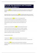 FG S-95 Test Questions and Complete Solutions Graded A&plus;
