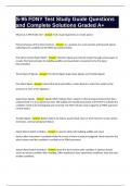 S-95 FDNY Test Study Guide Questions and Complete Solutions Graded A&plus;