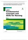 Test bank for dewits fundamental concepts and skills for nursing 5th edition by williams