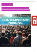 TEST BANK for Ethics and Issues in Contemporary Nursing 3rd Edition by Burkhardt & Walton&semi; ISBN&colon; 9780176696573&comma; All 20 Chapters Covered&comma; Verified Latest Edition