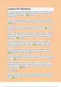 custom ATI Nutrition 2024 Questions with verified correct answers