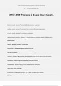 BME 2800 Midterm 2 Exam Study Guide&period;