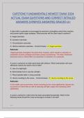 CAPSTONE FUNDAMENTALS NEWEST EXAM 2024  ACTUAL EXAM QUESTIONS AND CORRECT DETAILED  ANSWERS &lpar;VERIFIED ANSWERS&rpar; GRADED A&plus;