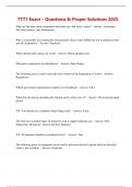 TTT1 Exam &ndash; Questions & Proper Solutions 2025