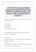 Bundled AYPO Law of Agency &lpar;2025&rpar; - &vert; Actual 2025 &lpar;6 Exam Papers&rpar;  With Detailed & Verified Questions and Answers &vert; 100&percnt; Confirmed Solved &vert; Graded A&plus; &vert; 100&percnt; Success