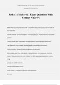 Erth 111 Midterm 1 Exam Questions With Correct Answers
