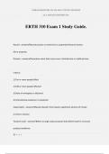 ERTH 310 Exam 1 Study Guide&period;