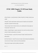 EVSC 2050 Chapter 15-18 Exam Study Guide&period;
