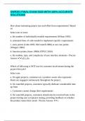 SWR301 FINAL EXAM 2025 WITH 100&percnt; ACCURATE SOLUTIONS