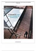 Test bank for Finance for Non-Financial Managers 7th Canadian Edition &lpar;January 1&comma; 2013&rpar; by Pierre G&period; Bergeron&comma; ISBN No&semi; 9780176530839&comma; all 12 Chapters Covered