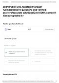 2024&vert;Publix Deli Assistant Manager &vert;Comprehensive questions and verified answers&sol;accurate solutions&vert;Get it 100&percnt; correct&excl;&excl; Already graded A&plus;