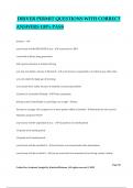 DRIVER PERMIT QUESTIONS WITH CORRECT ANSWERS 100&percnt; PASS