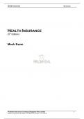 HEALTH INSURANCE &lpar;5th Edition&rpar; Mock Exam 