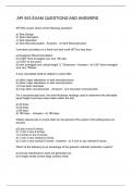 API 653 EXAM QUESTIONS AND ANSWERS