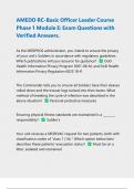 AMEDD RC-Basic Officer Leader Course Phase 1 Exams PACKAGE DEAL&vert; BUNDLE contains the latest modules A&comma; B&comma;C&comma;D&comma;E Questions with Verified Answers - Guaranteed success&period; 