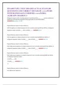 EPA 608 TYPE 2 TEST 2024-2025 ACTUAL EXAM 200  QUESTIONS AND CORRECT DETAILED ANSWERWERS  WITH RATIONALES &lpar;VERIFIED ANSWERWERS&rpar; &vert;ALREADY GRADED A&plus; 