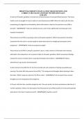 HESI PN MATERNITY EXAM LATEST 200 QUESTIONS AND  CORRECT DETAILED ANSWERS WITH RATIONALES  AGRADE