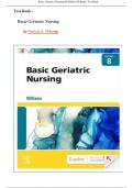Test Bank For Basic Geriatric Nursing 8th Edition by Patricia A&period; Williams &vert;&vert;All Chapters &lpar;1-20&rpar; 