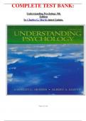        COMPLETE TEST BANK&colon;  Understanding Psychology 9th Edition by Charles G&period; Morris latest Update&period;