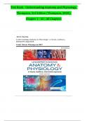 Test Bank - Understanding Anatomy and Physiology&comma; Thompson&comma; 3rd Edition &lpar;Thompson&comma; 2020&rpar;&comma; Chapter 1-25 &vert; All Chapters