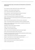Applied Pathophysiology- Chapter 1 Practice Questions with Verified Solutions Latest Update 2024 &lpar;Already Passed&rpar;
