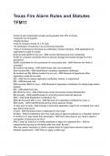 Texas Fire Alarm Rules and Statutes TFM11 QUESTIONS AND CORRECT DETAILED ANSWERS WITH RATIONALES 2025&sol;2026&lpar;VERIFIED ANSWERS&rpar; &vert;ALREADY GRADED A&plus;