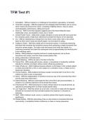 TFM Test &num;1 QUESTIONS AND CORRECT DETAILED ANSWERS WITH RATIONALES 2025&sol;2026&lpar;VERIFIED ANSWERS&rpar; &vert;ALREADY GRADED A&plus;
