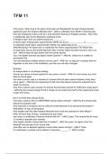 TFM 11 QUESTIONS AND CORRECT DETAILED ANSWERS WITH RATIONALES 2025&sol;2026&lpar;VERIFIED ANSWERS&rpar; &vert;ALREADY GRADED A&plus;