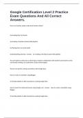 Google Walkthrough Test Level 2 Google Certification Compilled Exams Package Deal Bundle ...