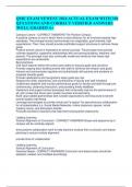 QME EXAM NEWEST 2024 ACTUAL EXAM WITH 350 QUESTIONS AND CORRECT VERIFIED ANSWERS &vert;WELL GRADED A&plus;