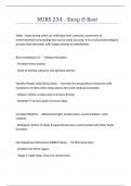 NURS 234 - Sleep & Rest Questions answers latest update