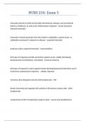 NURS 234- Exam 5 Questions answers latest update